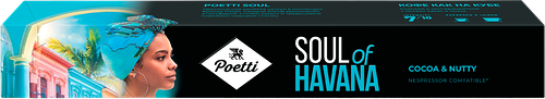Кофе в капсулах POETTI Soul of Havana 10 капсул
