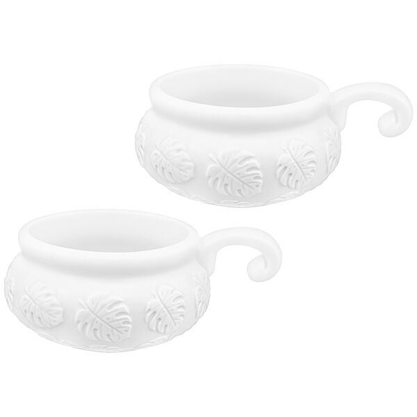 Набор жюльенниц-кокотниц Тропики, 2 шт, 300 мл, фарфор