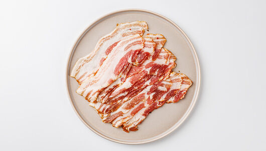 Бекон свиной сырокопченый нарезка, 150г