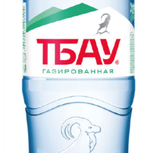 Вода минеральная ТБАУ газированная, 500 мл