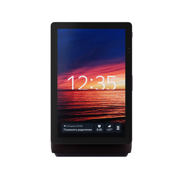 Яндекс Станция Дуо Макс с Алисой, красный, с Zigbee, 60 Вт