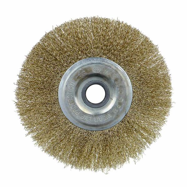 Щетка металл. для ушм 175мм/22мм, плоская