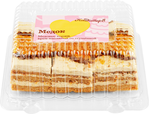 

Пирожное КОНДИТЕР 8 Медок, 3х50г