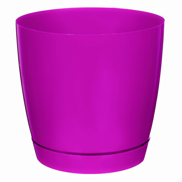 Кашпо фрезия, фуксия 3л, пластик