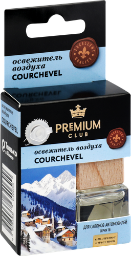 

Освежитель воздуха автомобильный PREMIUM CLUB Courchevel, аналог аромата La vie es belle, Lancome, 6мл