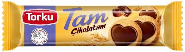 Печенье Torku Tam Cikolatam с молочным кремом