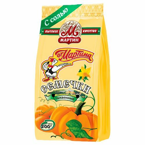 Семечки тыквенные От Мартина солёные неочищенные