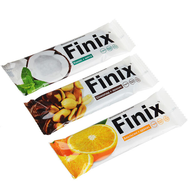Бад батончик финиковый finix, 30г, 3 вида