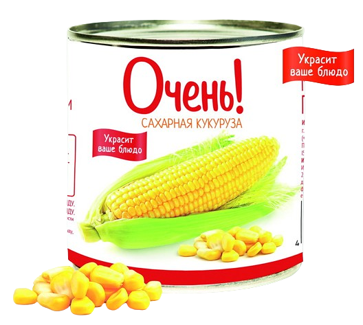 Кукуруза консервированная сахарная ОЧЕНЬ! 340г
