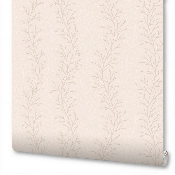 Обои WallSecret Bloom, горячее тиснение на флизелиновой основе, бежевый, 1.06х10 м