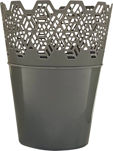 Горшок декоративный для растений GIARDINO CLUB 14х18,5см, в ассортименте