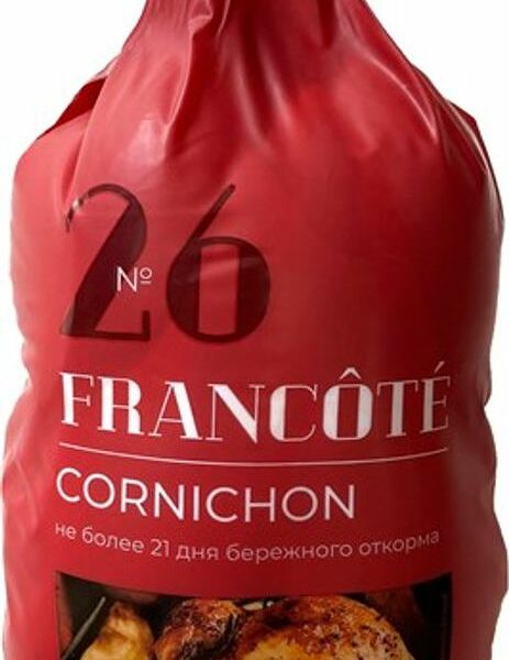 Тушка цыпленка корнишона Галерея Вкуса Francote замороженный