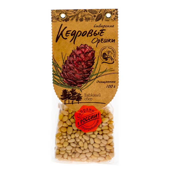 Орехи кедровые Кедровый бор очищенные
