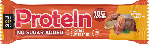 Батончик протеиновый SOJ Protein bar с финиками и арахисом, 40г