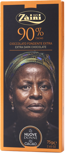 

Горький шоколад Zaini 90% какао 75 г
