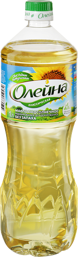 Масло подсолнечное Олейна рафинированное дезодорированное