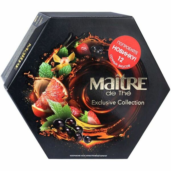 Набор чая Exclusive Collection Maitre de The 12 вкусов 120г
