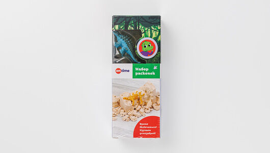 Набор раскопок с игрушкой, в ассортименте_РП