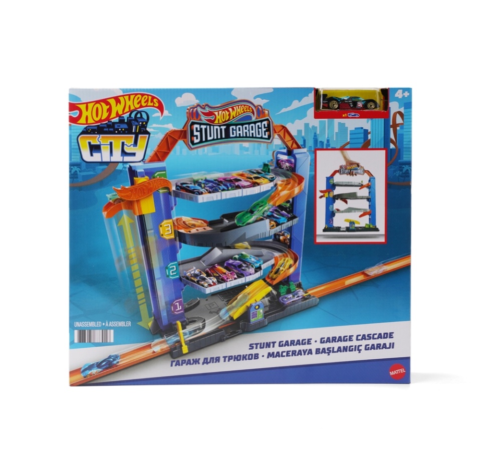 

Игровой набор Hot Wheels Гараж для трюков серия City