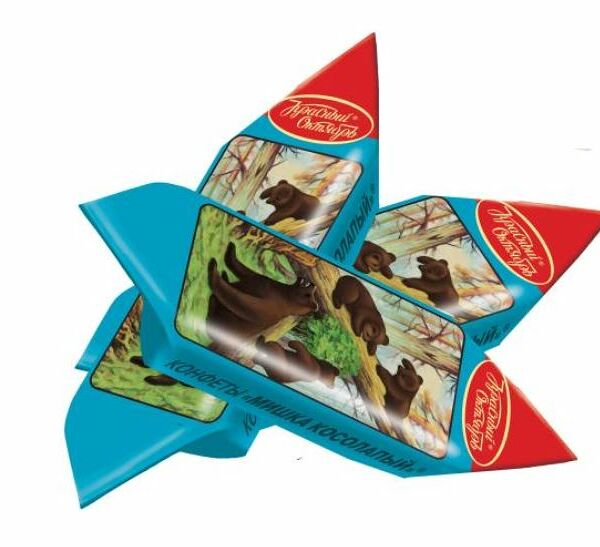 Конфеты шоколадные Красный Октябрь Мишка косолапый