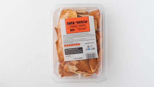 Пита-чипсы с чесноком и паприкой