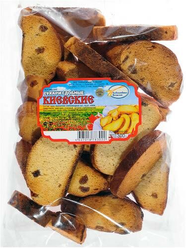 Сухари Хлебокомбинат Волжский Киевские сдобные