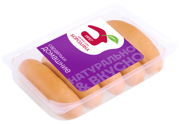 Сардельки Мясной Дом Бородина Домашние