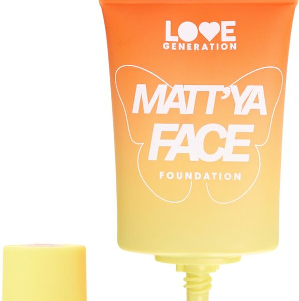 Крем тональный для лица Love Generation Mattya Face матирующий Бежевый Тон 04 30мл