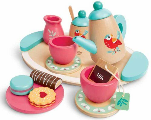 Игровой набор Hape Время чаепития деревянный 14 элементов