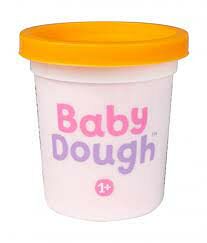Тесто для лепки в баночке BabyDough оранжевый 100г BD011