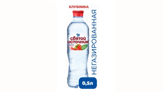 

Напиток безалкогольный Святой Источник со вкусом клубники негазированный 500мл