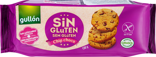

Печенье Gullon Choco Chip без глютена с кусочками шоколада 130 г