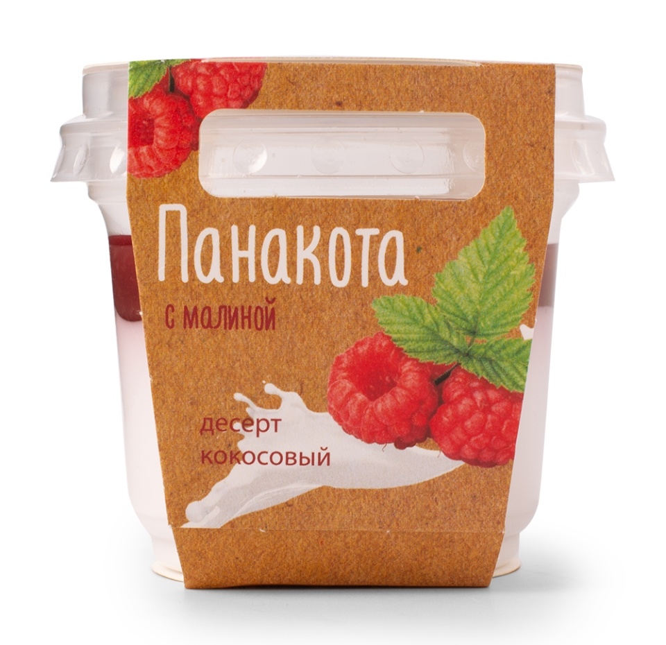 

Панакота с малиной на кокосовом молоке Sweet Fantasy 120 г