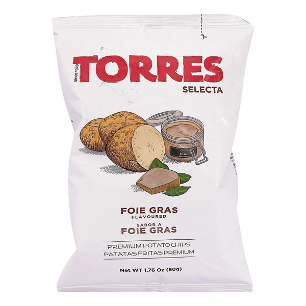 Чипсы картофельные Torres фуа-гра