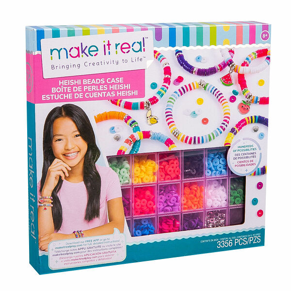 Набор для творчества MAKE IT REAL Создание браслетов Heishi Beads Kit (1403336)