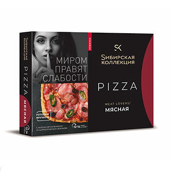 Пицца Сибирская коллекция Meat Lovers Мясная, 420г