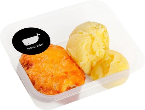 

Свинина Киты еды Олимп запеченная с картофельным пюре и маслом 230 г