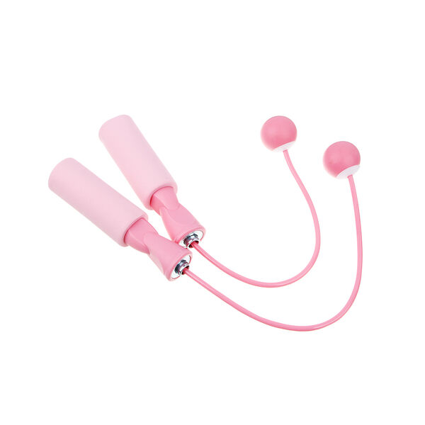 Silapro беспроводная скакалка d4.5мм, утяжелители d3.2см, 608z, pp, pvc, nbr, 3 цвета