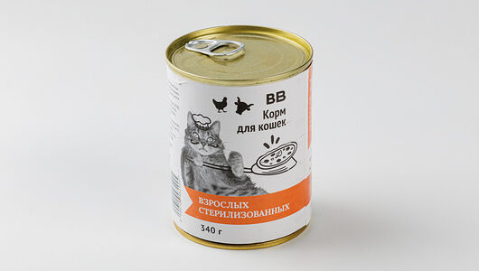 Корм для взрослых стерилизованных кошек