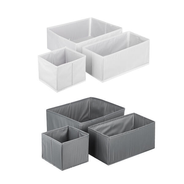 By швеция набор коробов 3 шт, 28х28х12см, 28х14х12см,14х14х12см, 2 цвета