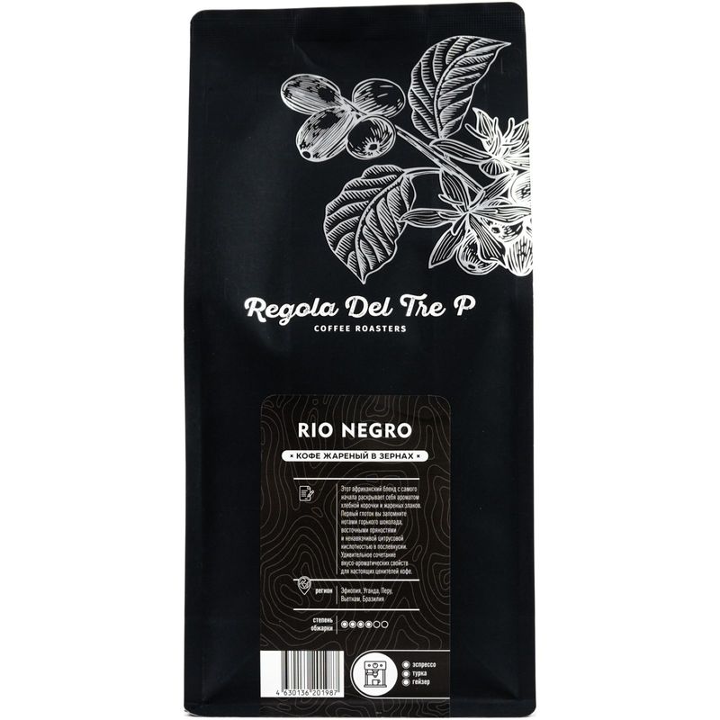 

Кофе Regola Del Tre P Dolce Arabica жареный в зёрнах, 1000 г