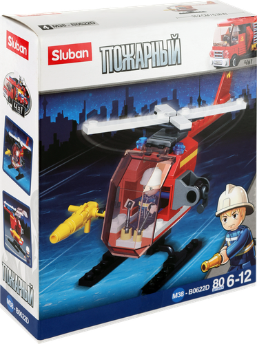 

Конструктор SLUBAN Транспорт, 80 деталей Арт. M38-B0622