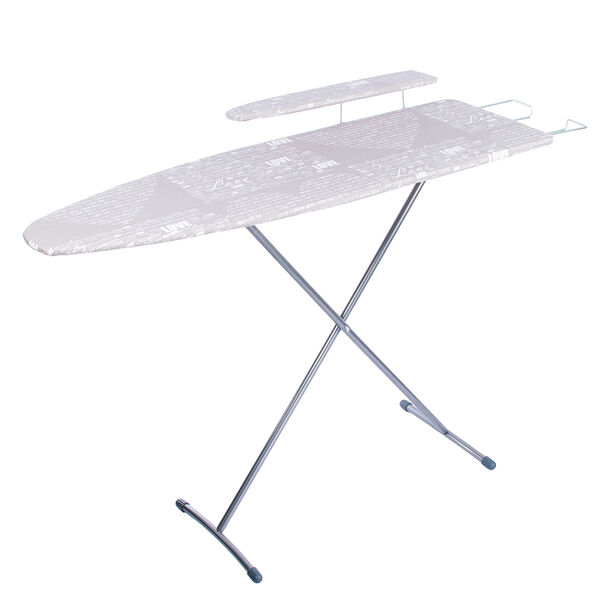 Ника доска гладильная лина-4, дсп, 112х34,5см, h70-80см, подст.под утюг,подрукавник,удлинитель, дл-4