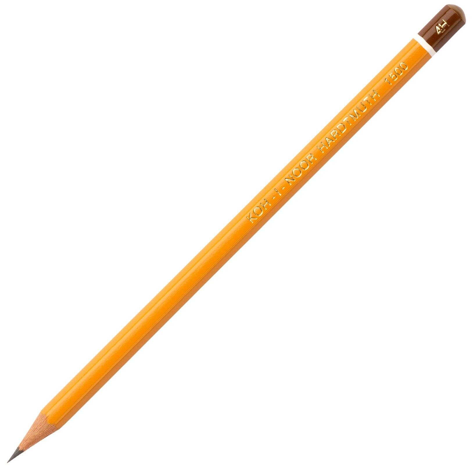 

Карандаш чернографитный KOH-I-NOOR 1500/4H б/ласт, Чехия