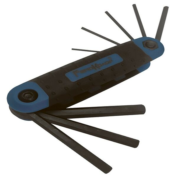 Набор складных ключей HEX, CrV