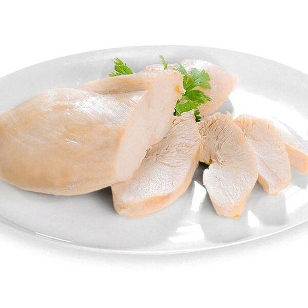 Тушка куриная отварная  Лента Fresh вес 600 г