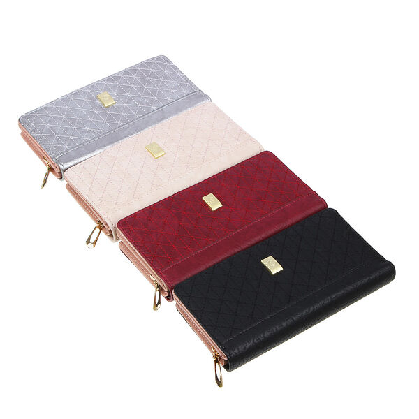 Юl кошелек женский, пу, сплав, 19х9,5х3см, 4 цвета, кж19-21