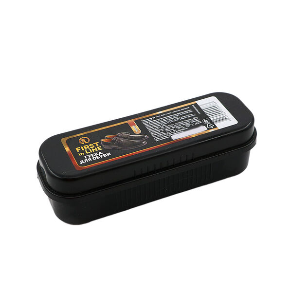 Губка д/обуви First in line черный