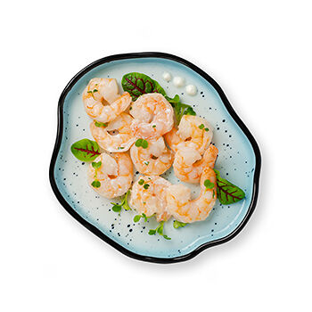 Креветки белоногие «Азбука вкуса» в соусе айоли 200г 