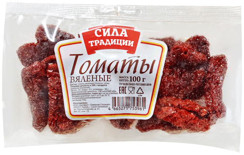 

Томаты Сила традиции вяленые 100 г